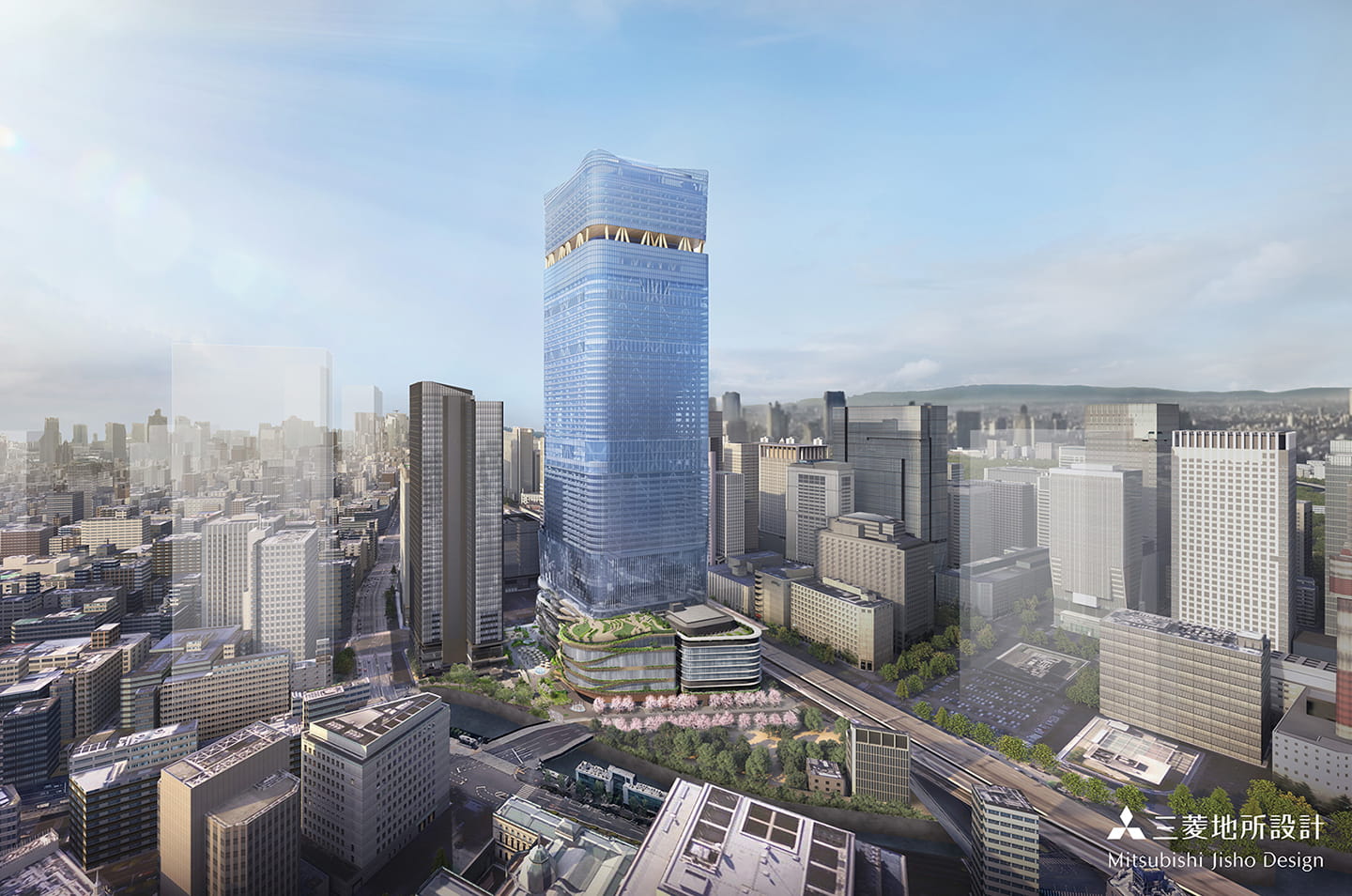 TOKYO TORCH 完成予想CG 提供:三菱地所(株)