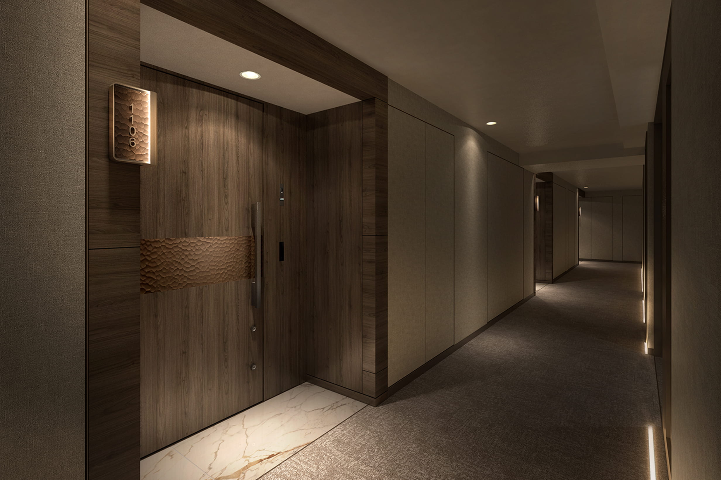 内廊下完成予想CG