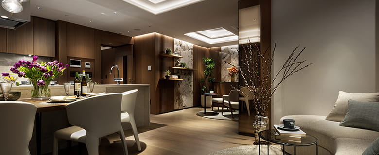 100C TYPE Living Dining Room